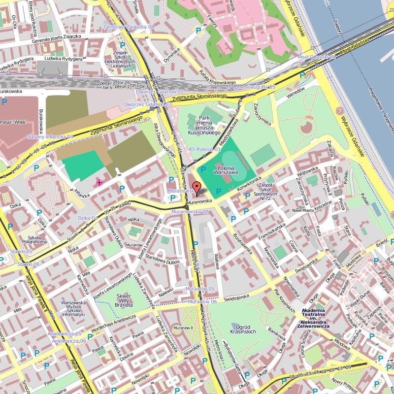 Kat jeyografik nan vil la fin vye granmoun polòy Warsaw