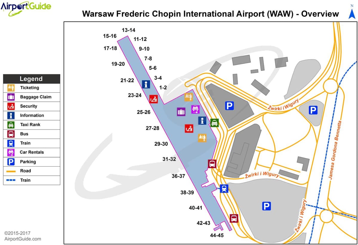 Warsaw chopin frederic ayewopò kat jeyografik