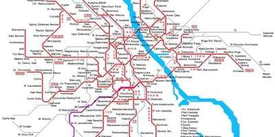 Warsaw tren kat jeyografik
